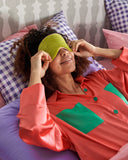KIP & CO Tuscan Sunset Velvet Eye Mask One Size