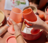 Porter Green Terra + Peach | Swepp | Silicone Unbreakable Wine Glasses