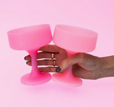 Porter Green Petalo | Mecc| Silicone Unbreakable Cocktail Glasses