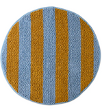 KIP & CO Como Stripe Round Bath Mat