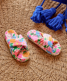 KIP & CO Follow The Sun Quilted Velvet Adult Slippers