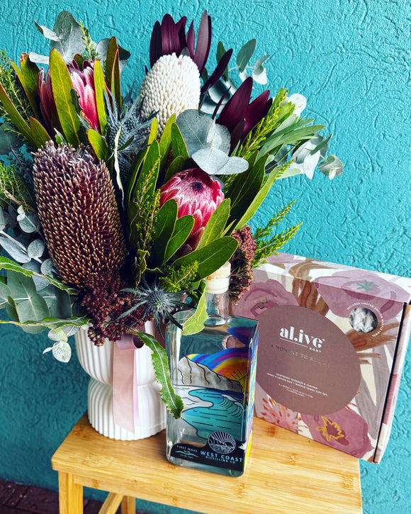 Mother’s Day Blooms with Booze + Extras