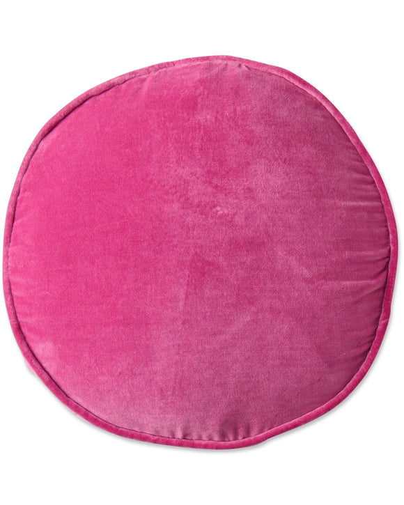 KIP & CO Pink Love Velvet Pea Cushion