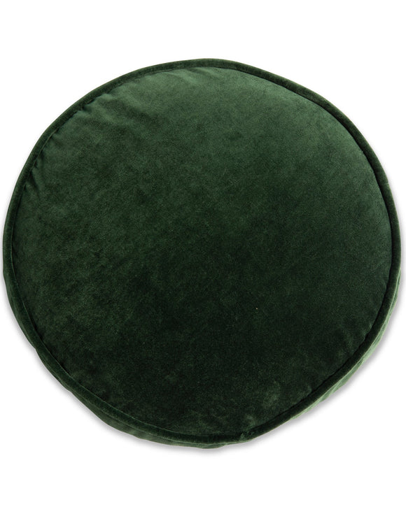 KIP & CO  Kombu Green Velvet Pea Cushion