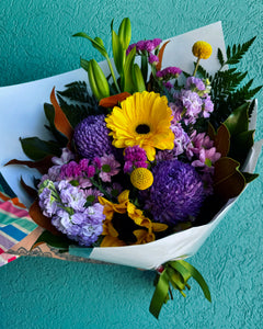 Mother’s Day Bunch of Blooms- Purple Haze & Lemon Daze