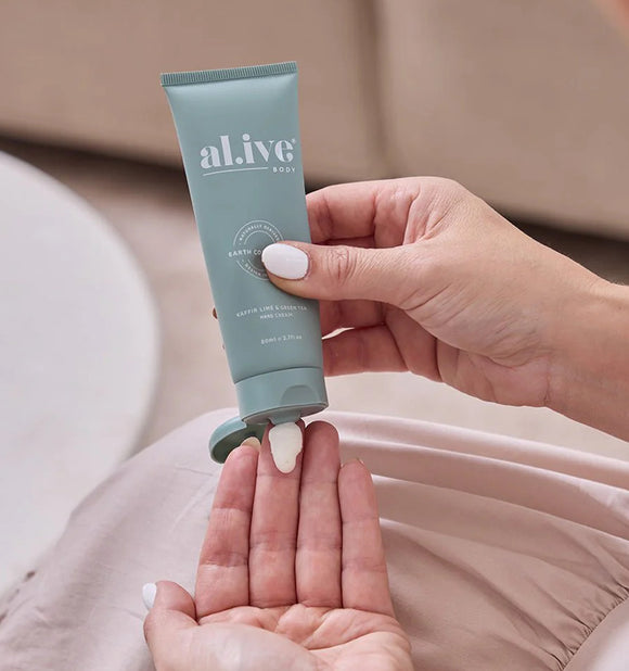 Al.ive Body Hand Cream - Kaffir Lime & Green Tea