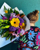 Mother’s Day Bunch of Blooms- Purple Haze & Lemon Daze