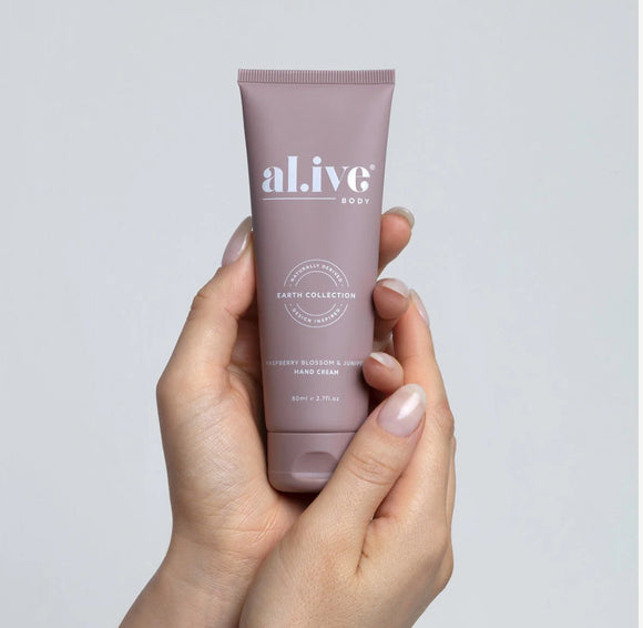 Al.ive Body Hand Cream - Raspberry Blossom & Juniper