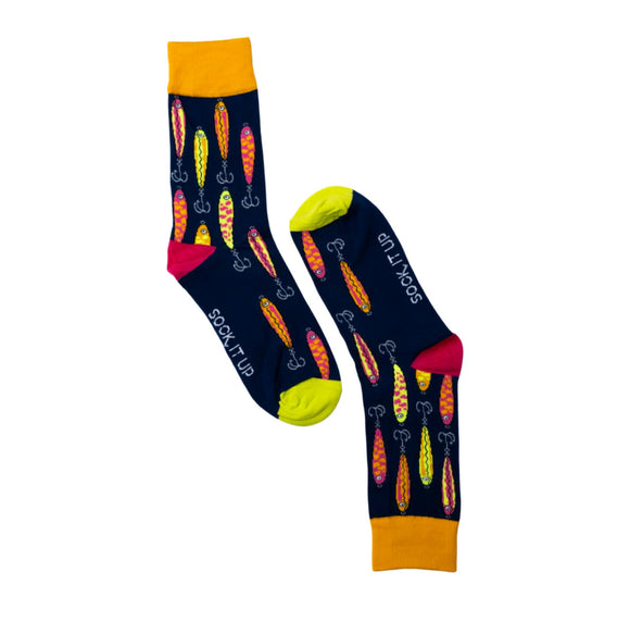 Sock it Up- Hooked Line and Sinker
