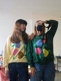 Mosey Me Forget Me Not Sweater - Forest