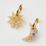 Martha Jean Day Night Earrings - Gold