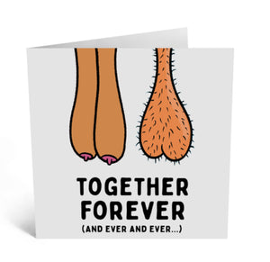 TOGETHER FOREVER Greeting Card