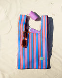 The Somewhere Co Bubblegum Knitted Tote