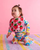 KIP & CO Strawberry Jam Organic Cotton Bib One Size