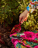 KIP & CO Golden Peony Garden Tools and Gloves Set