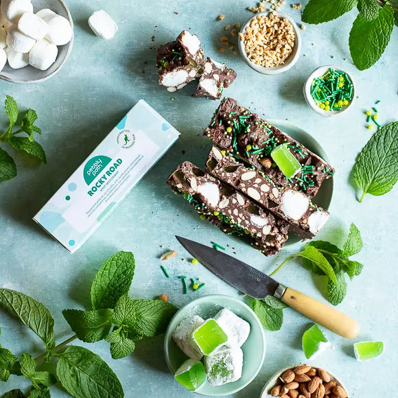 Pebbly Path Pebbly Bars - Mint Motorway Rocky Road
