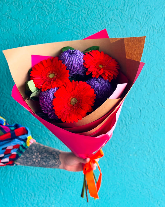 Mother’s Day Bunch of Blooms- Berry Bold