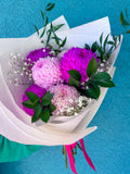 Pink Mums Bunch of Blooms