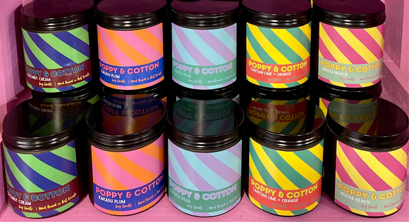 Poppy & Cotton Candle