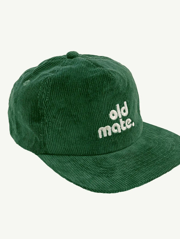 Banabae Old Mate Cord Adult Cap - Moss