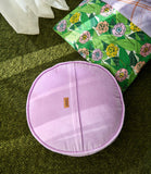 KIP & CO Lilac Velvet Pea Cushion