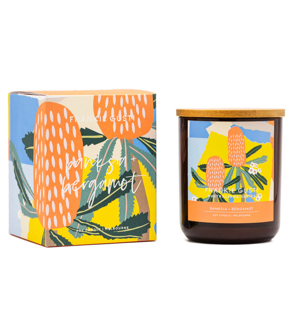 FRANKIE GUSTI AUSTRALIANA | BANKSIA + BERGAMOT | CANDLE