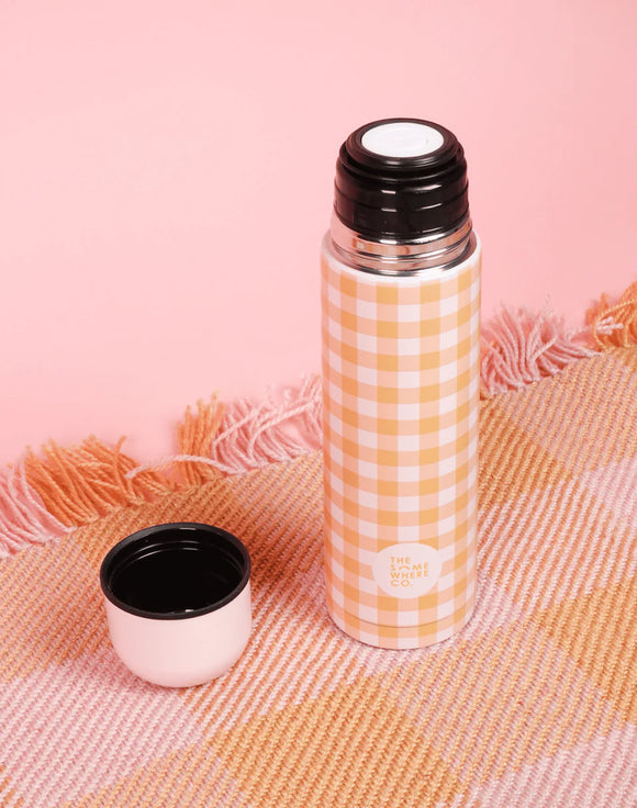 The Somewhere Co Rose All Day Warm Wanderer Flask