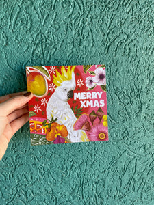 Greeting Card Tropicana Australiana Cockatoo