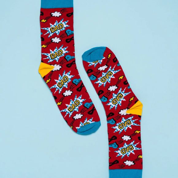 Sock it Up- Super Dad