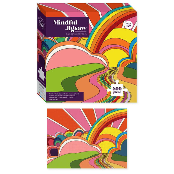 Elevate Mindful 500pc Jigsaw: Rainbow Dreams