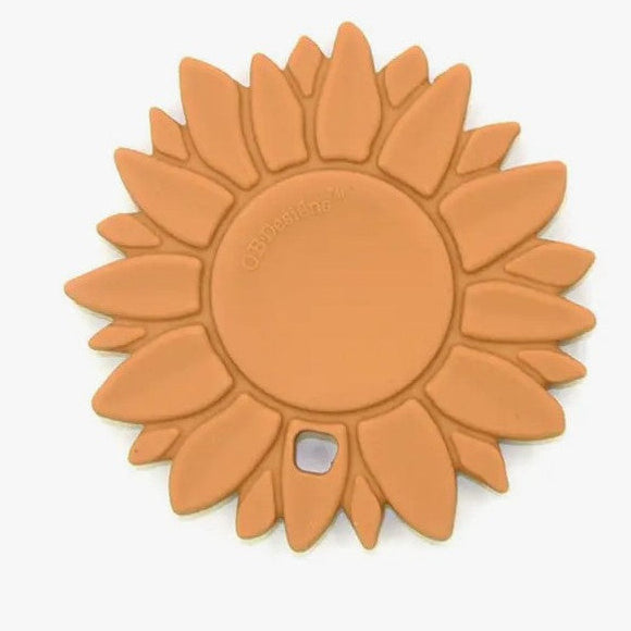 OB Designs Silicone Sunflower Teether | Ginger