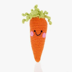 Friendly Baby Carrot Rattle