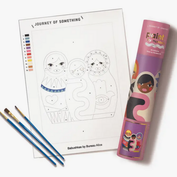 Journey of Something Kids Paint By Numbers - Babushkas