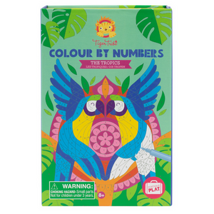 Tiger Tribe Colour by Numbers - The Tropics