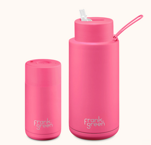 Frank Green Eco Gift Set - Neon Pink