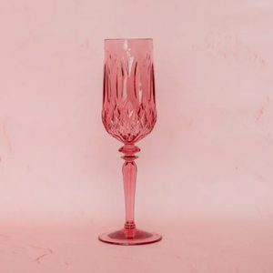 Oh It's Perfect Champagne Flute - Strawberry Donut