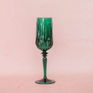 Oh It's Perfect Champagne Flute Set of 4 - Lucky Emerald