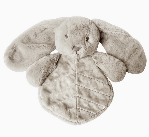 OB Designs Ziggy Bunny Soft Cream Comforter Toy