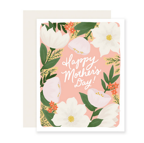 Mothers Day Big Blooms Greeting Card