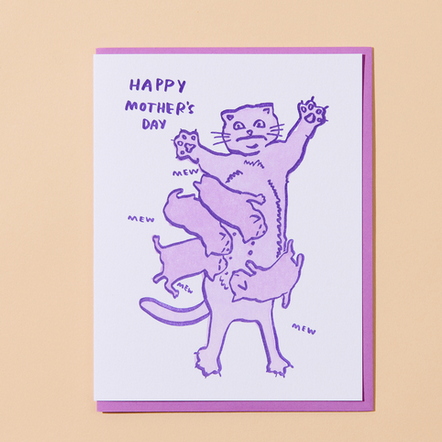 Overwhelmed Mother's Day Greeting Card
