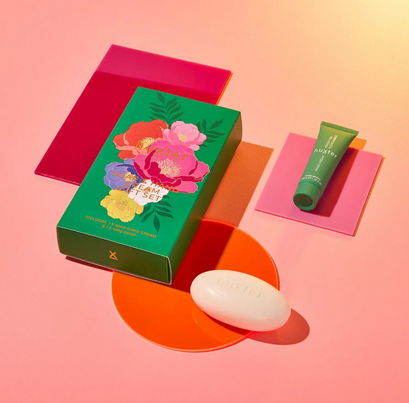 Huxter Soap & Hand Cream Gift Box | Green Tea & Cucumber
