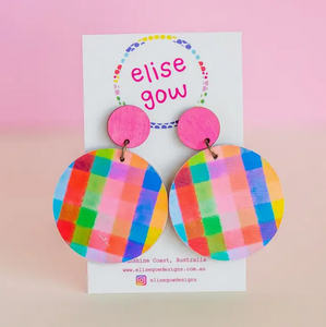 Go Gaga For Gingham- Multi Pink Large