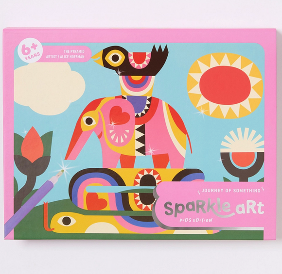 Journey of Something Kids Sparkle Art Kit - Pyramid