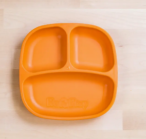 Re-Play Divided Plate - Orange