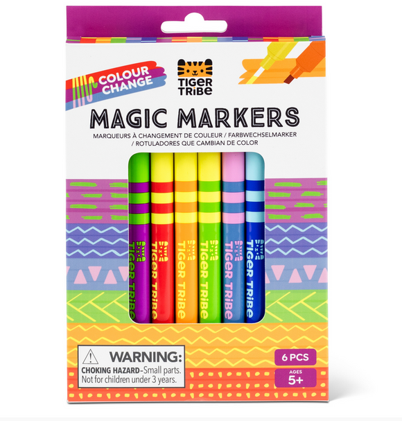 Tiger Tribe Colour Change Magic Markers