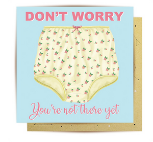 Greeting Card Granny Panties