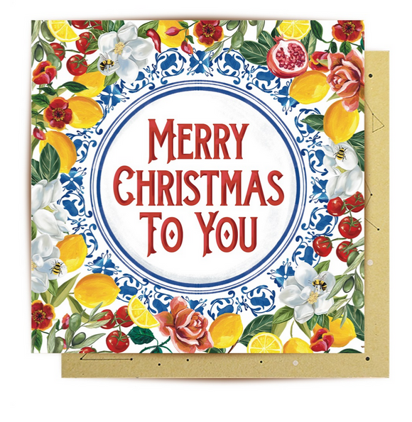 Greeting Card Italian Christmas