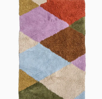 Mosey Me Harlequin Bath Mat