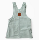 With Love For Kids- Hazel Cord Pinafore Dress - Minty