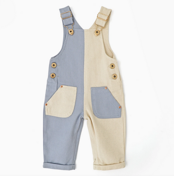 With Love For Kids- Hudson Denim Overalls - Split